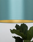 Celestial Satin Silk Gold Lining Lampshade