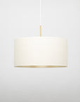 Natural Linen Champagne Lining Lampshade