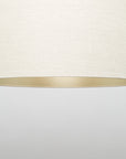 Natural Linen Champagne Lining Lampshade