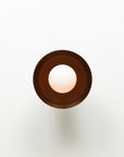 Dark Bronze Dome Sphere Wall Light
