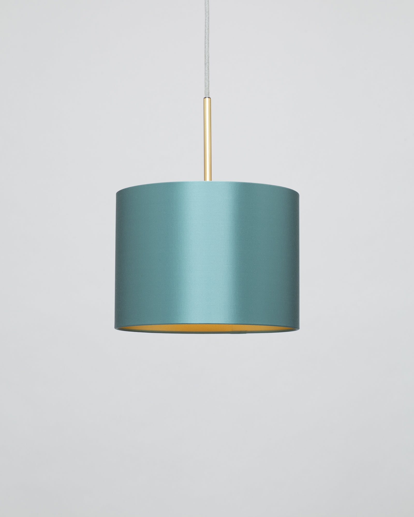 Celestial Satin Silk Gold Lining Lampshade