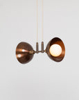 Double Bronze Dome Suspension