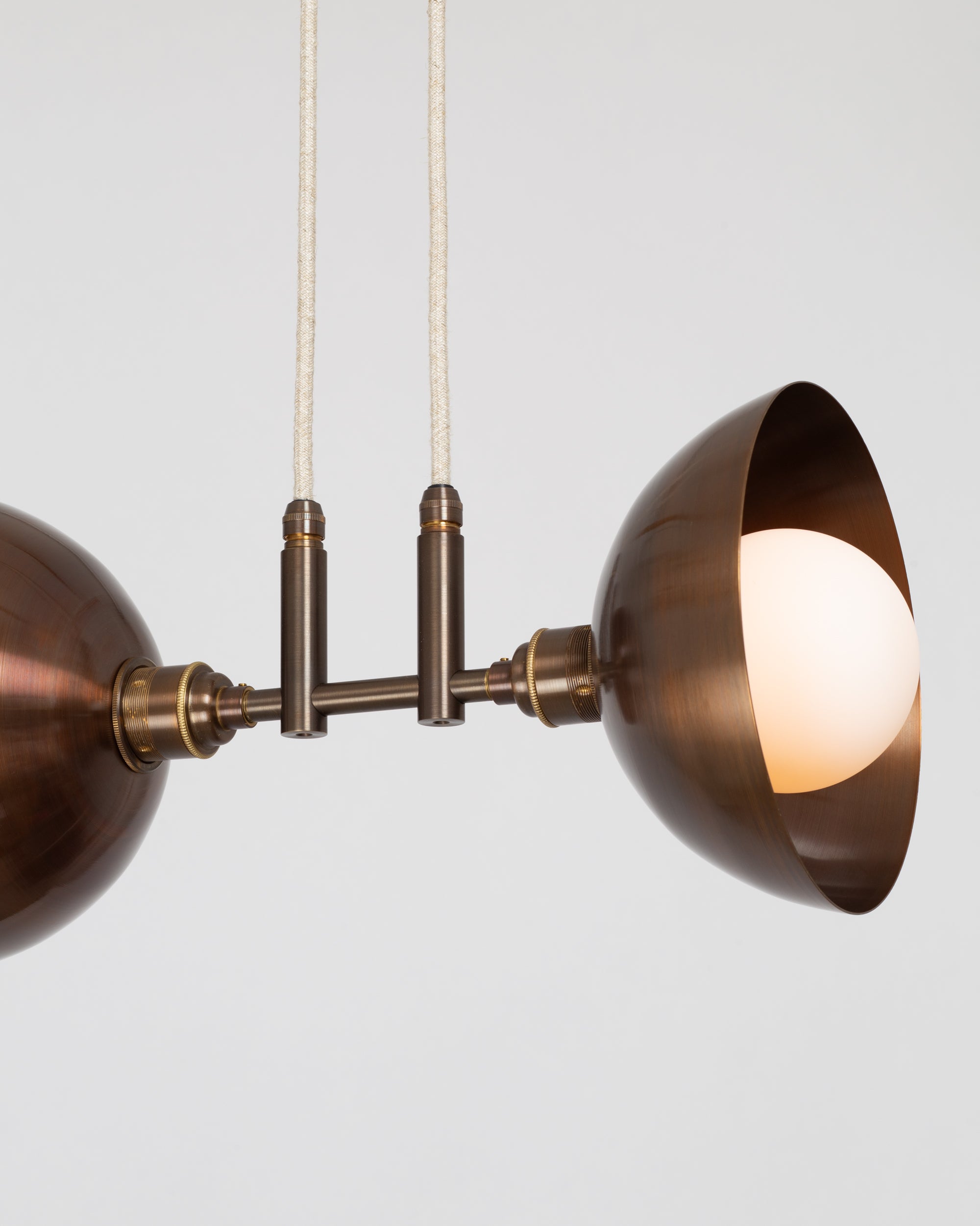 Double Bronze Dome Suspension