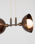 Double Bronze Dome Suspension