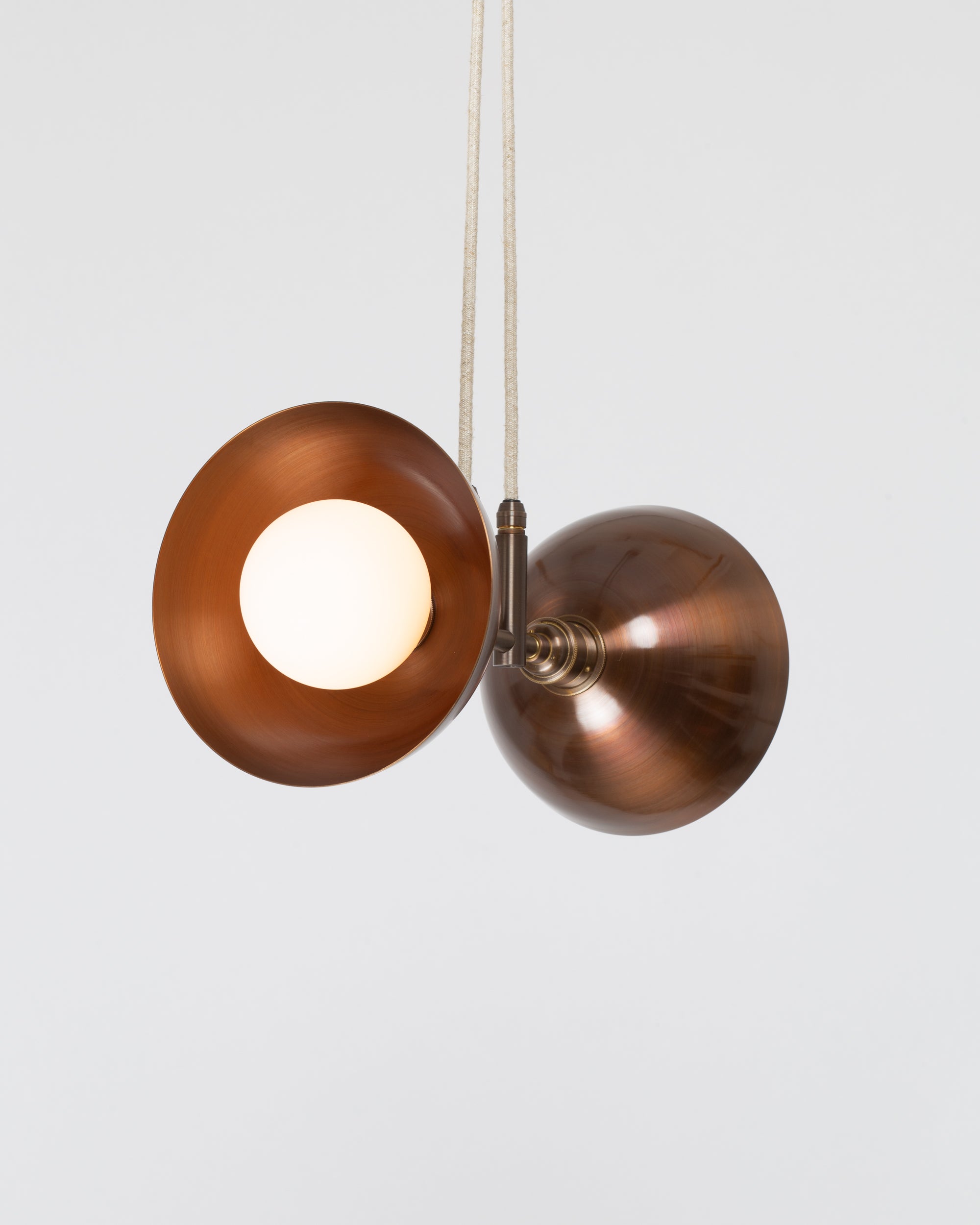 Double Bronze Dome Suspension
