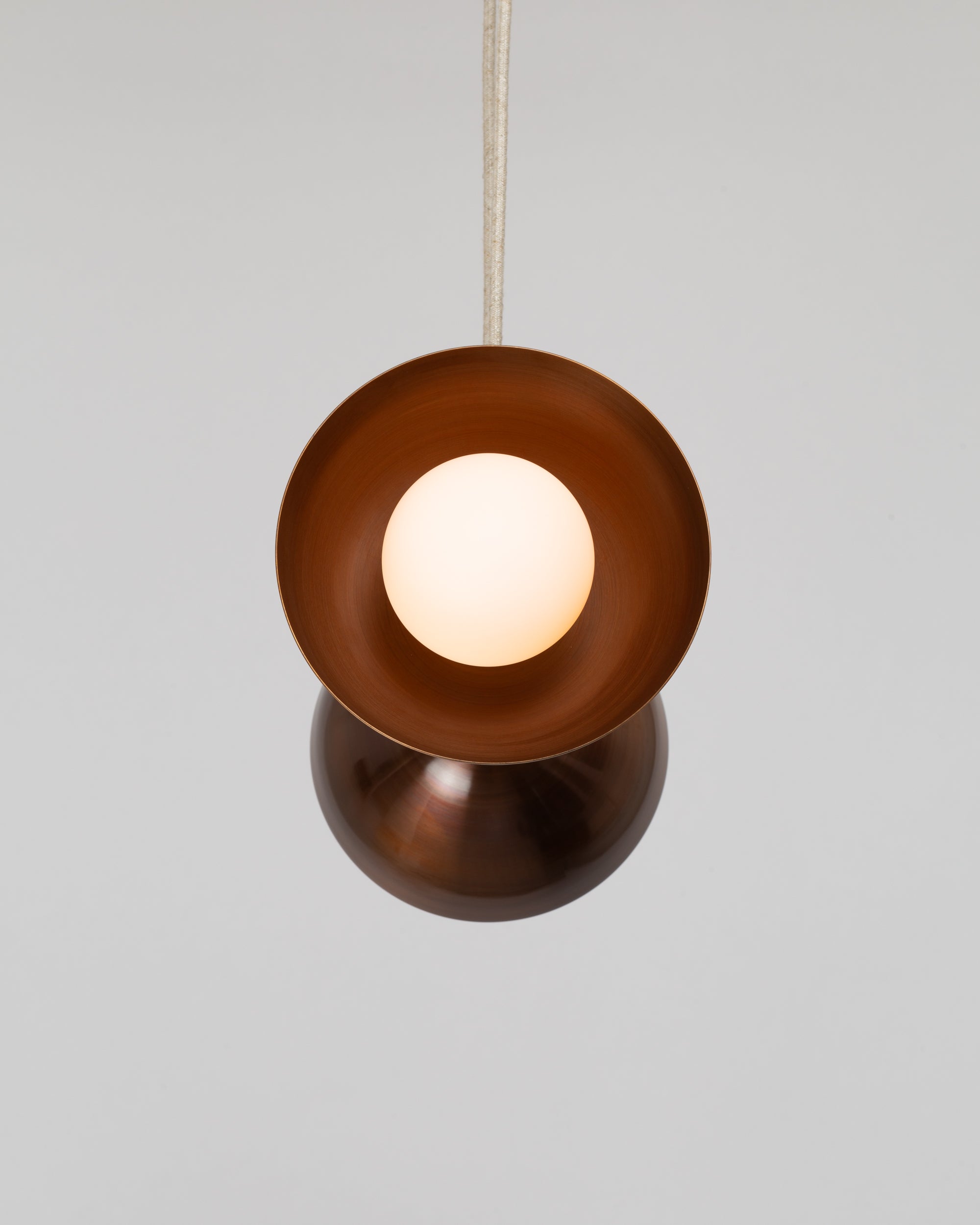 Double Bronze Dome Suspension