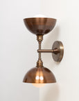 Double Bronze Dome Wall