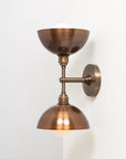 Double Bronze Dome Wall
