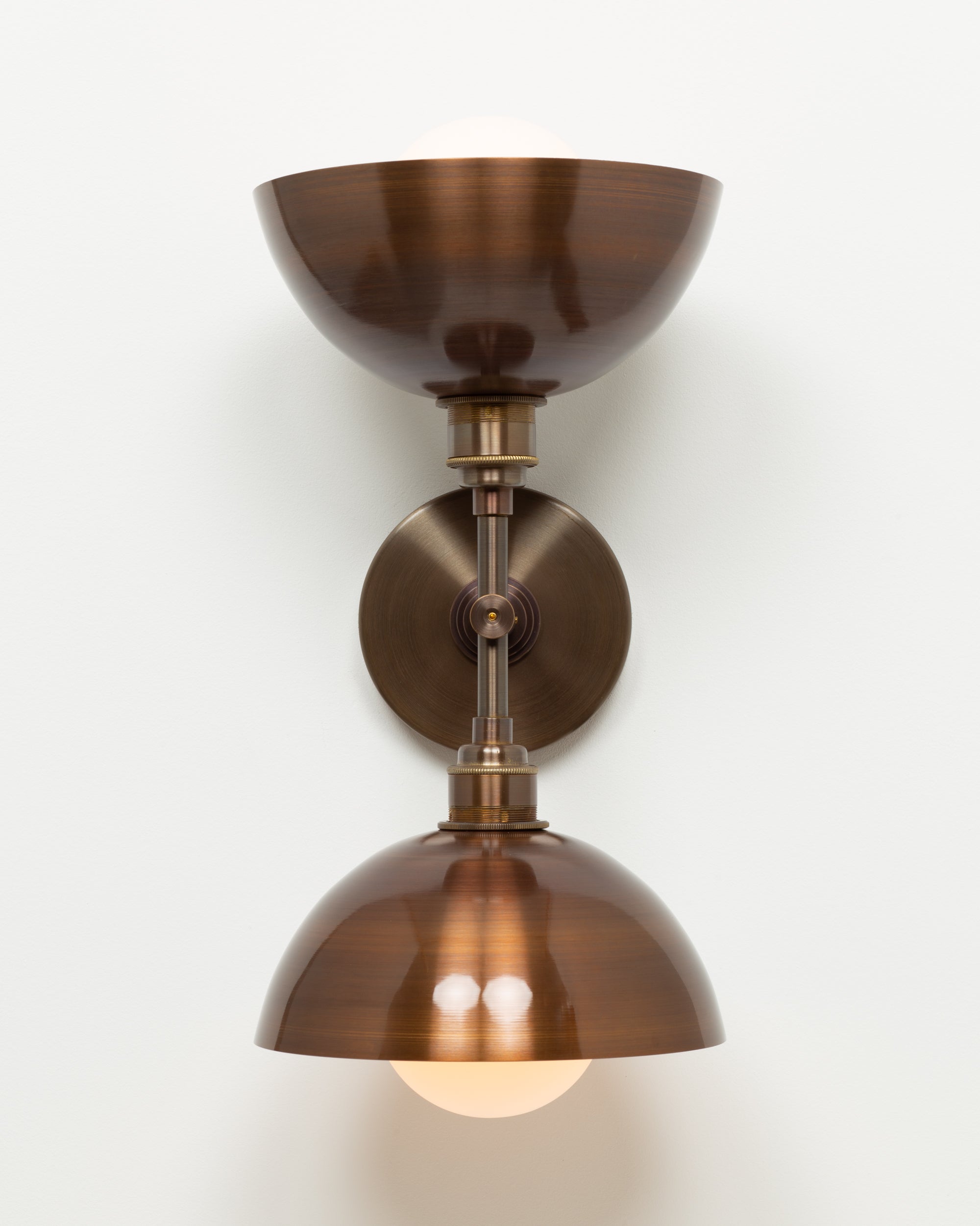 Double Bronze Dome Wall