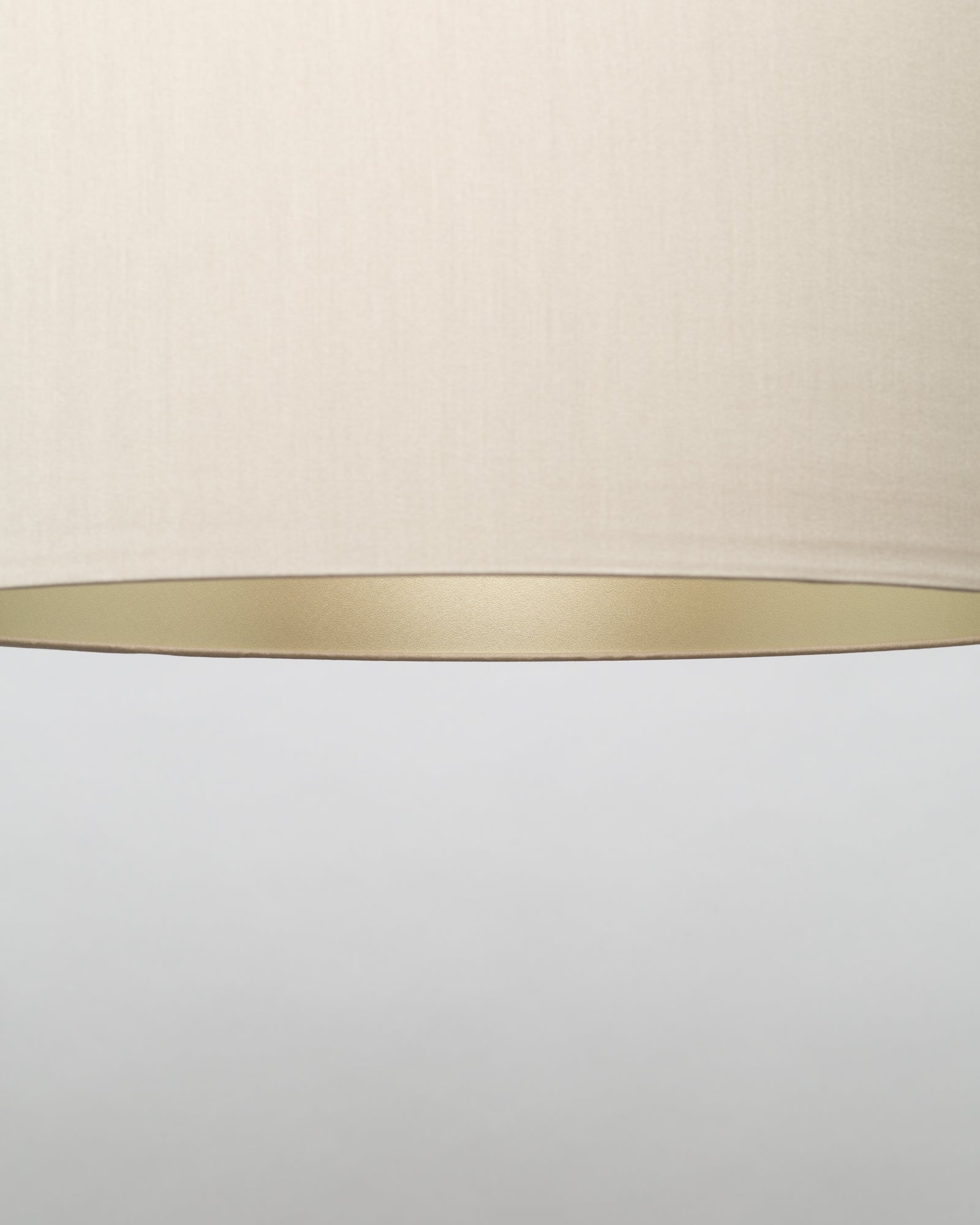 Natural Linen Champagne Lining Lampshade