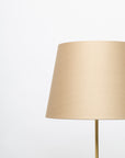 Walnut Pebbles Linen Table Lamp