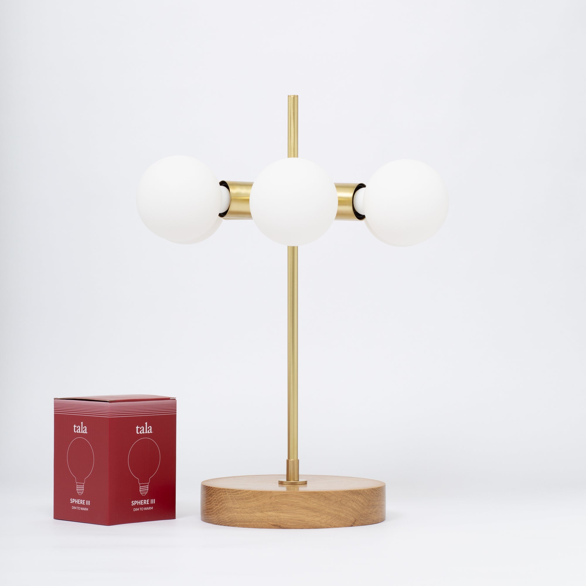 Six Sphere Dim To Warm Table Lamp